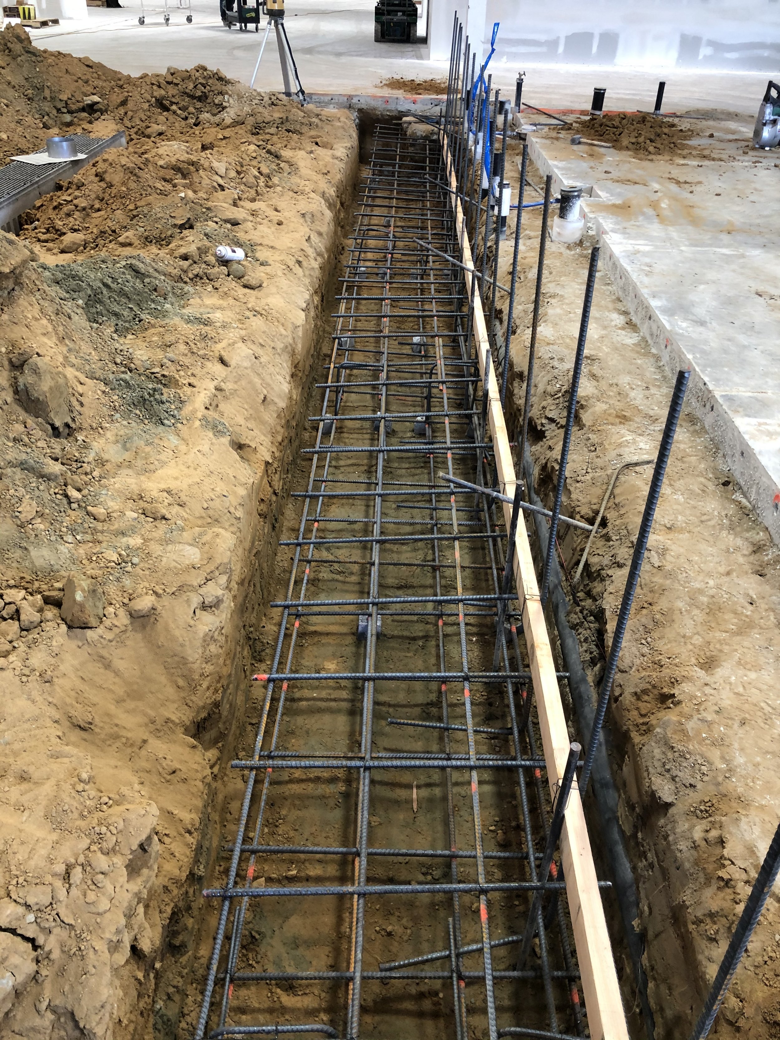 Commercial concrete construction project in South Bay, California by Liaison Concrete Construction